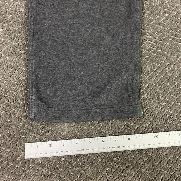 Nike Sweatpants Men's Medium Gray Sportswear Club Fleece Straight Leg Open Hem - Picture 12 of 14